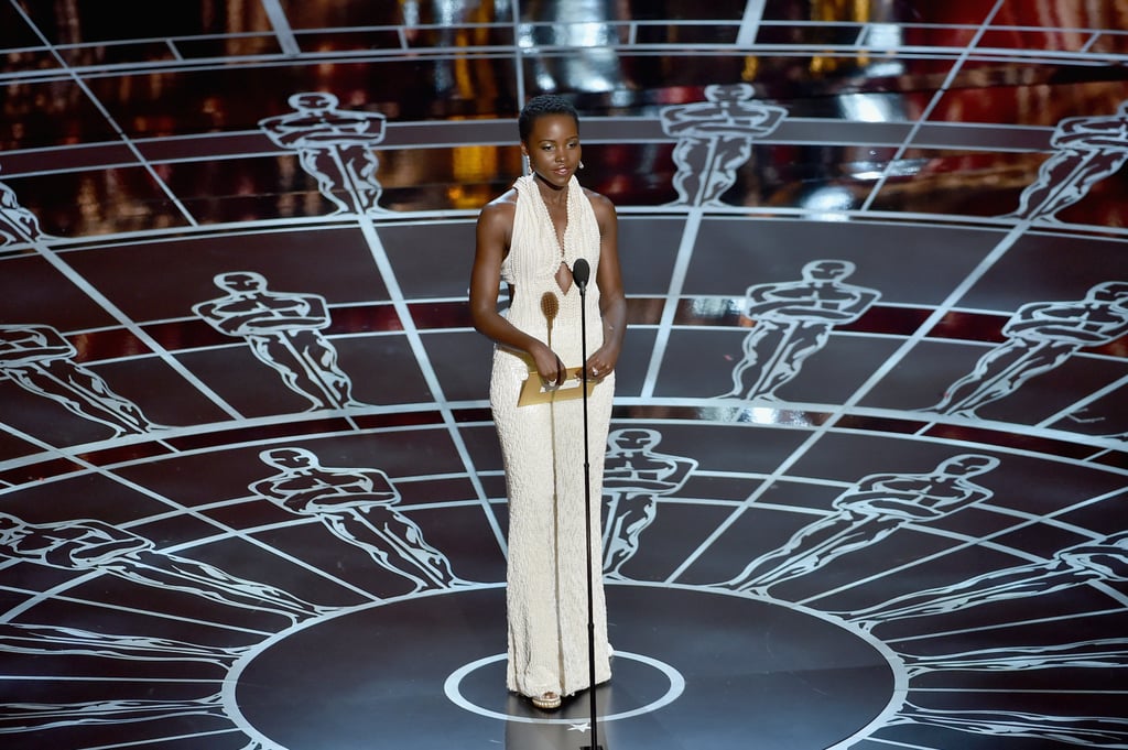 Lupita Nyong'o at the Oscars 2015 Pictures