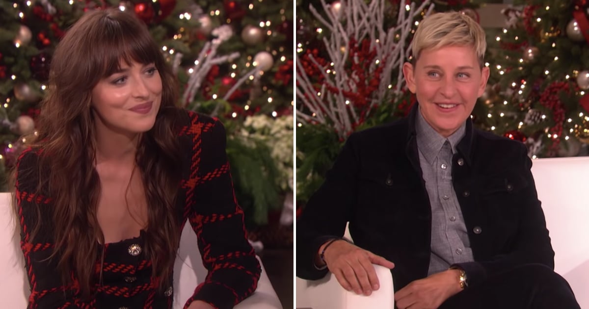 Reactions To Dakota Johnsons Interview With Ellen Degeneres Popsugar Celebrity 
