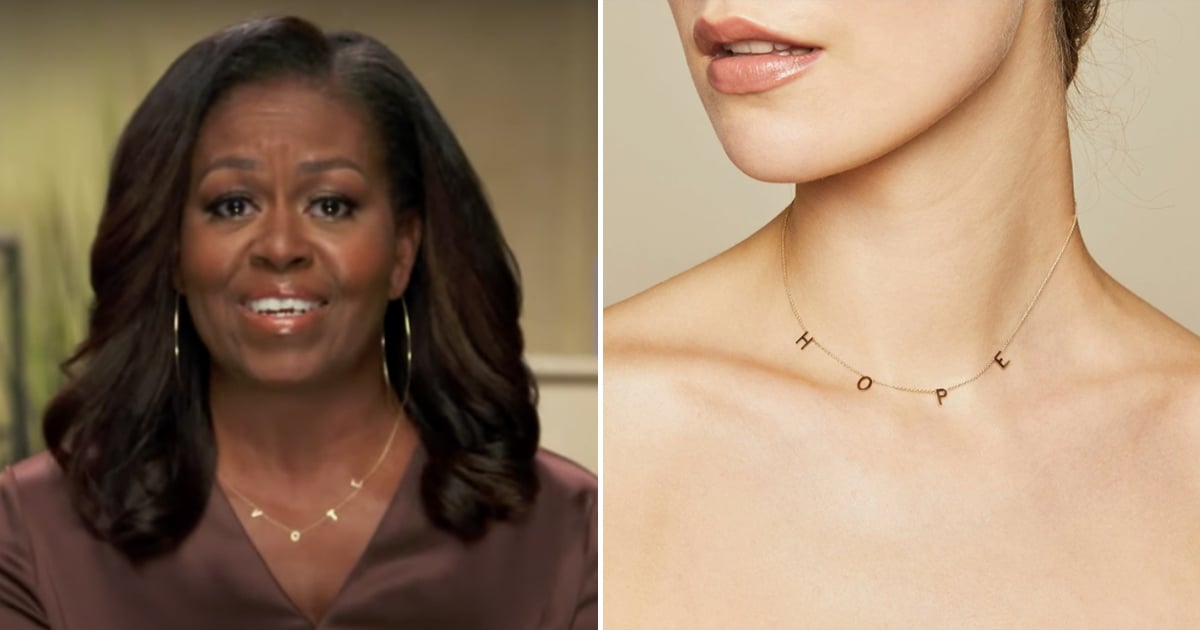 Michelle Obama’s DNC Speech Was Made Even More Powerful by Her Simple “Vote” Necklace