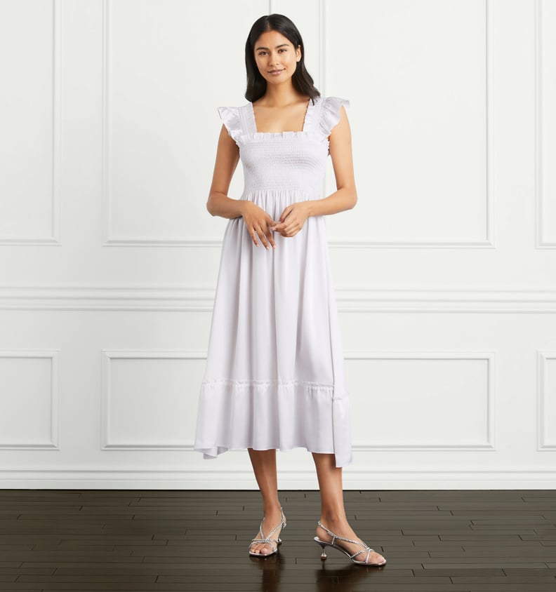 丝绸衣服:希尔居家收集器的版丝绸艾莉小睡裙