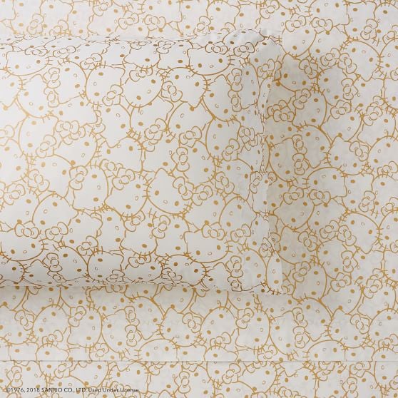 Hello Kitty Metallic Sheet Set