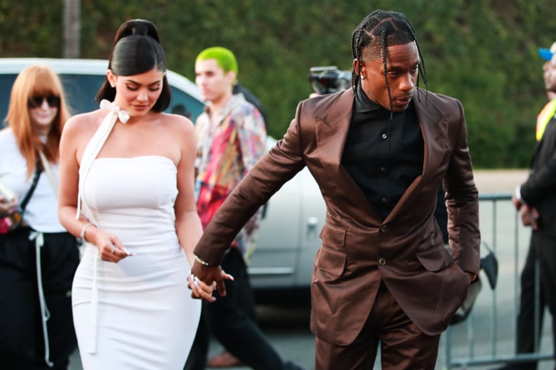 Kylie Jenner and Travis Scott at Travis Scott: Look Mom I Can Fly Premiere