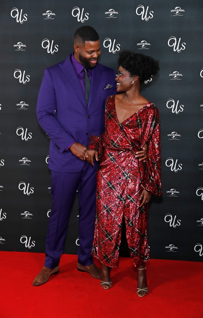 Lupita Nyong'o, Winston Duke at Us Screening in London 2019