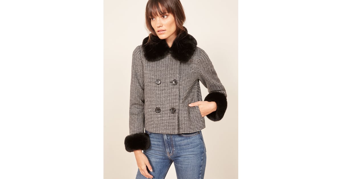 Reformation templeton sales coat
