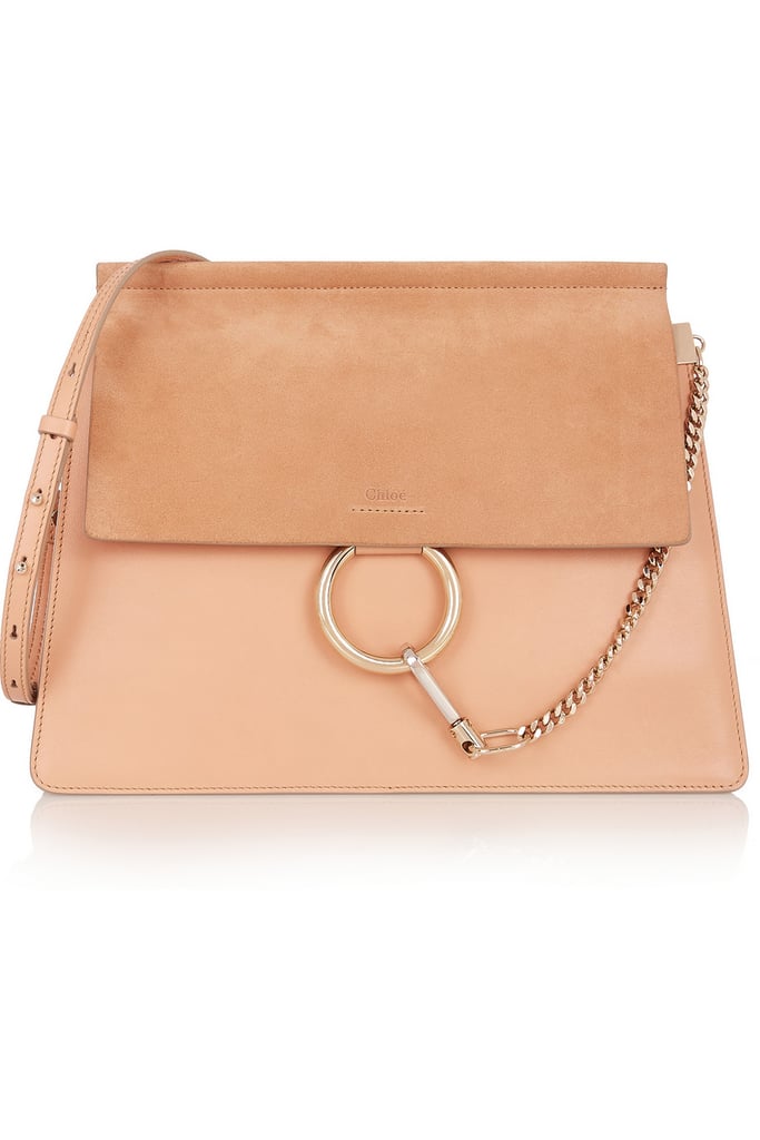 After eyeing them on plenty of street style stars this Fashion Week, I’m ready for a Chloé bag of my own. The suede Faye satchel ($1,950) is the perfect size for me since it’s versatile enough to hang on my shoulder or to use as a chic, statement-making clutch.
— SW, assistant editor