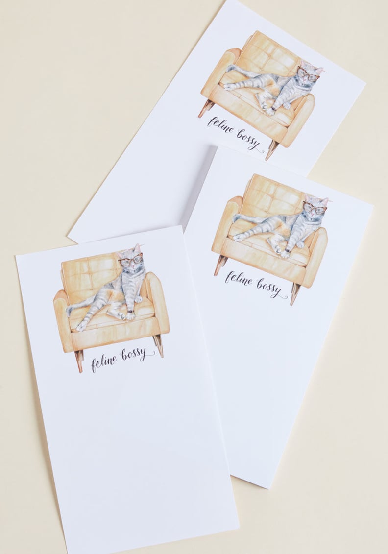 Feline Bossy Notepad