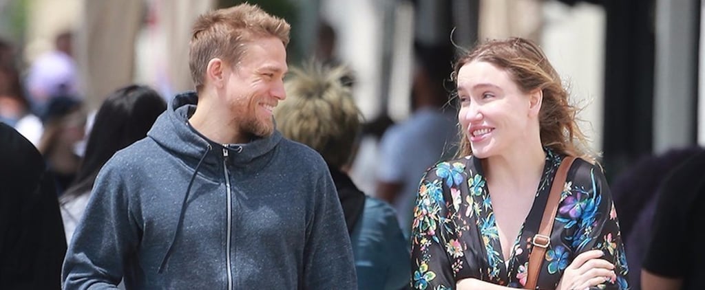 Charlie Hunnam and Morgana McNelis in LA June 2017