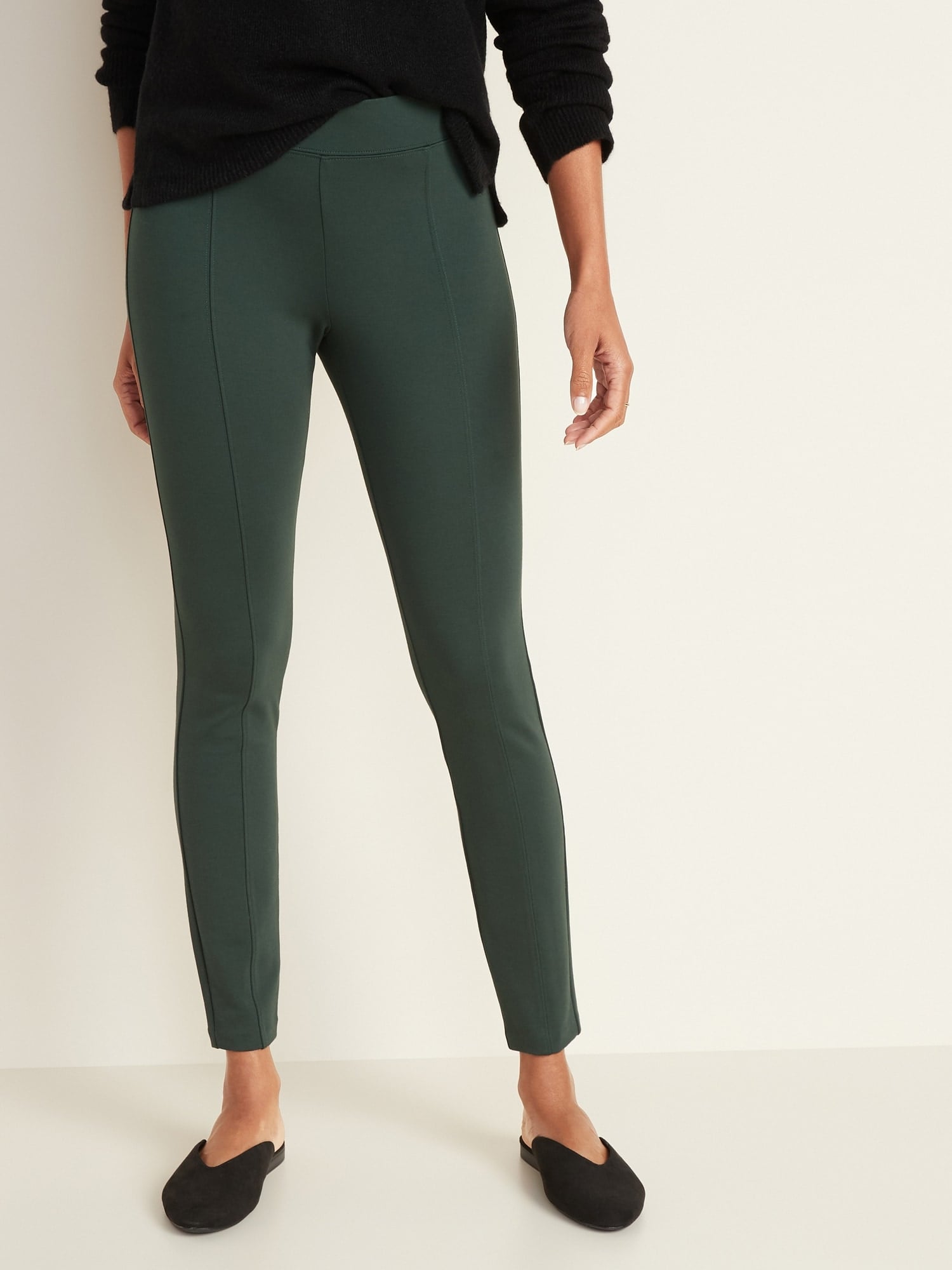 Old Navy High-Waisted Stevie Ponte-Knit Pants