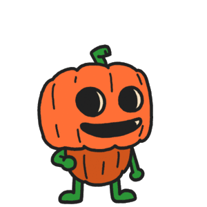 An Excited Pumpkin