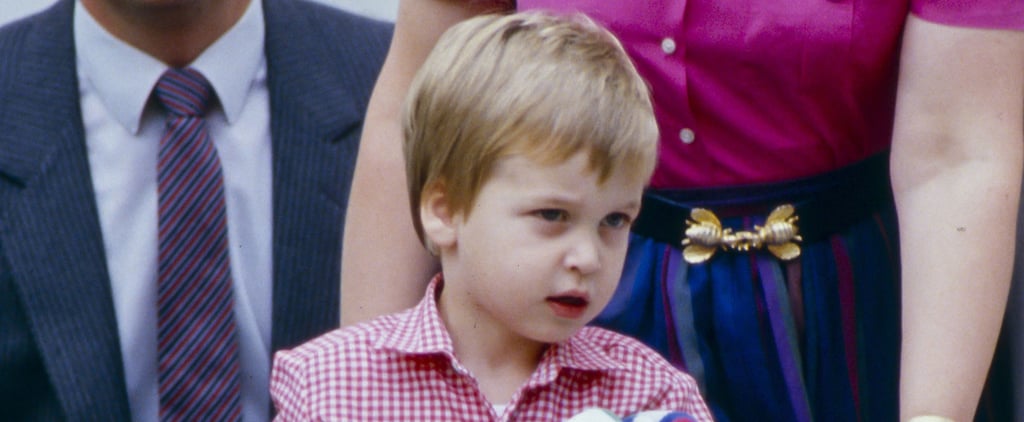 Prince William and Prince George Preschool Pictures