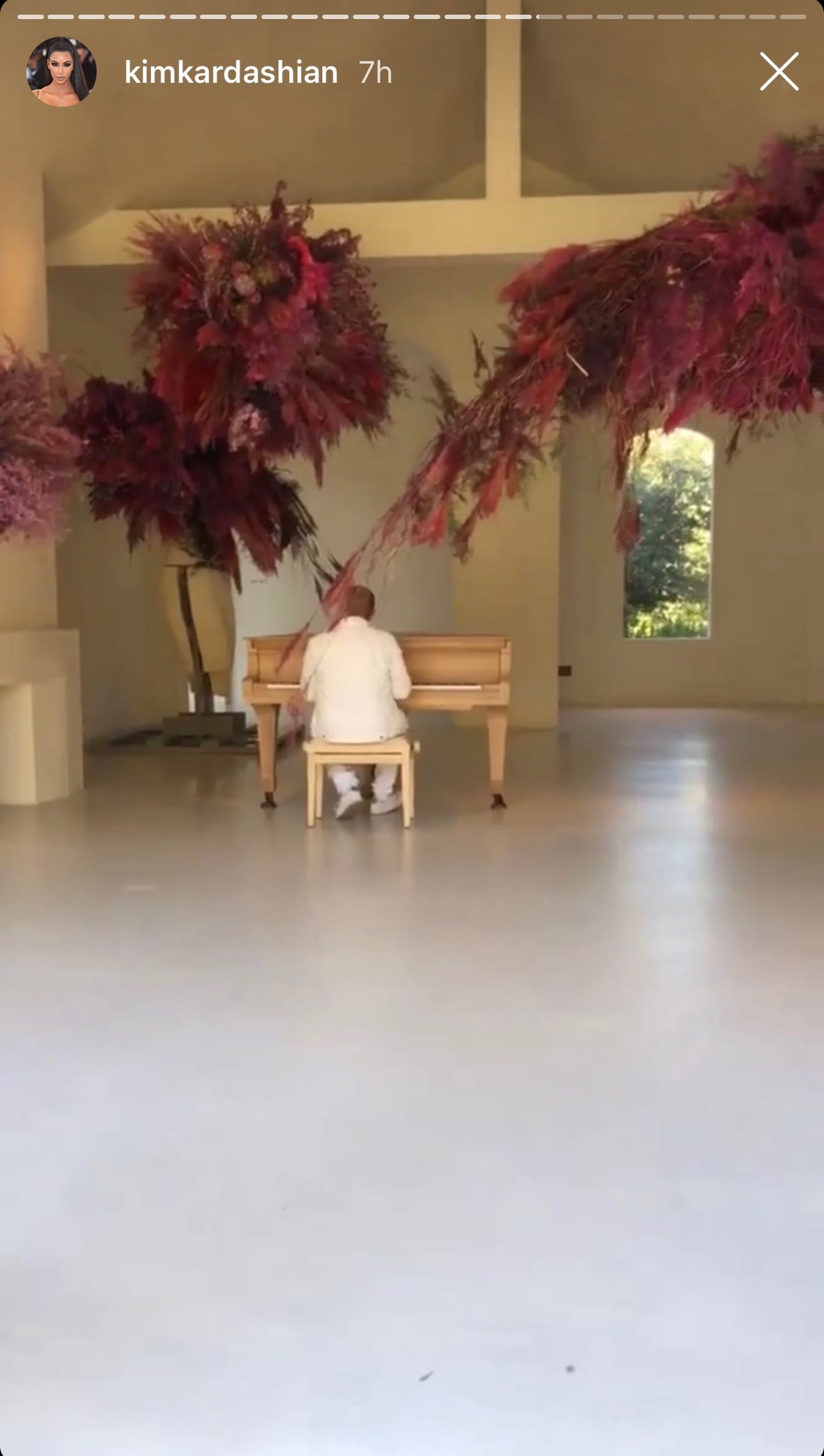 Kanye West Gives Kim Kardashian Flowers For Birthday 2018 POPSUGAR