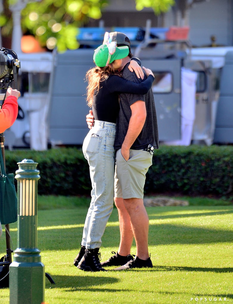 Shailene Woodley and Aaron Rodgers at Disney World Pictures