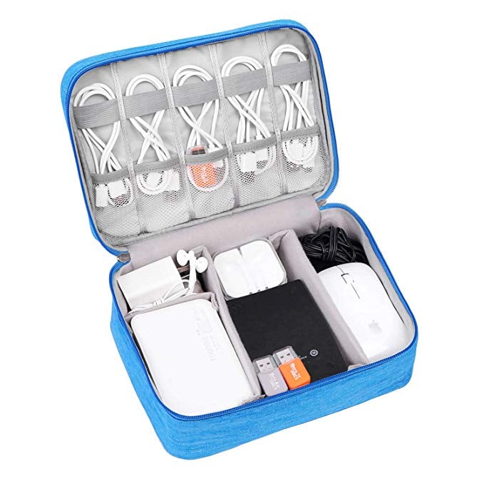 Electronic Organizers USB Storage Bag Travel Cases For Tech
