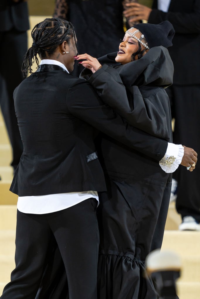 Rihanna and A$AP Rocky Cosy Up at 2021 Met Gala | Photos