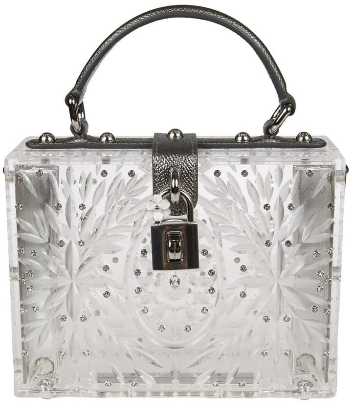 Dolce & Gabbana Transparent Glass Shoulder Bag