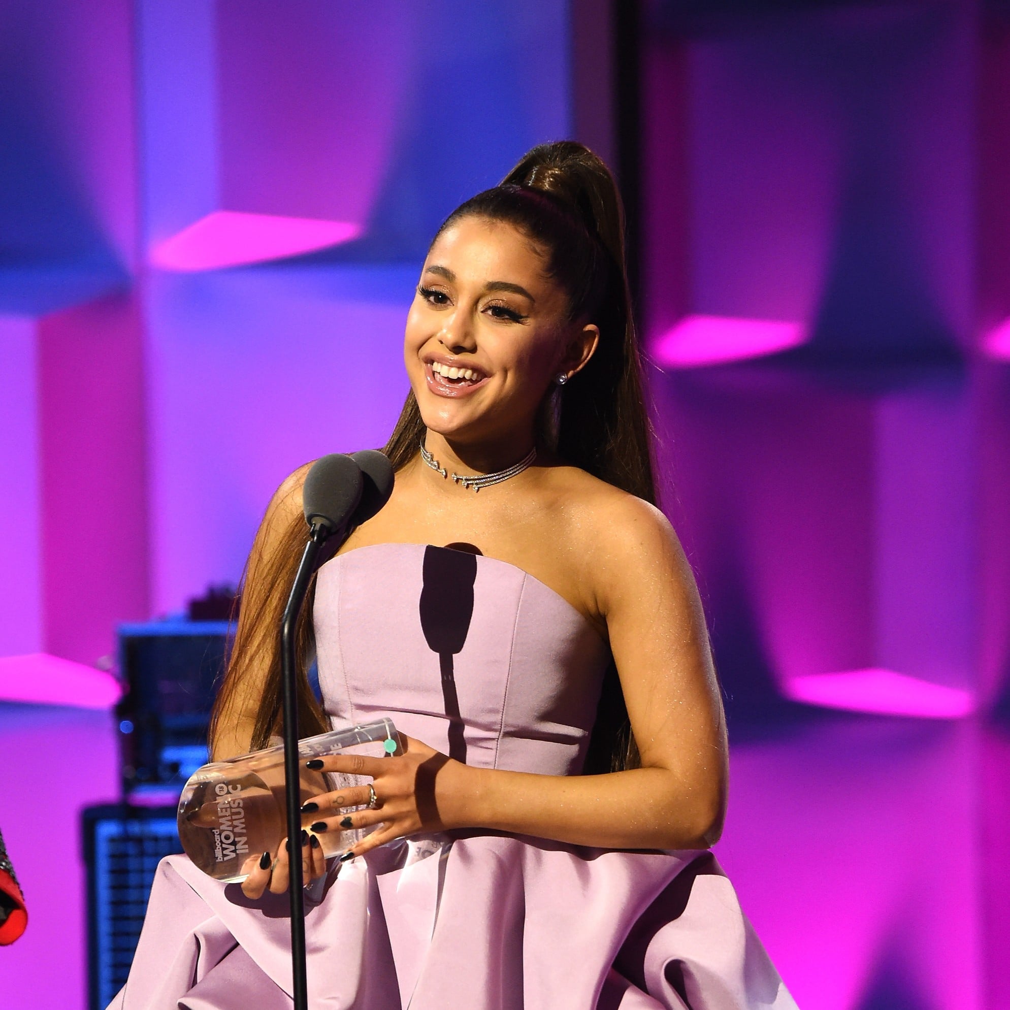 Ariana Grande Wins First Grammy 2019 Popsugar Entertainment