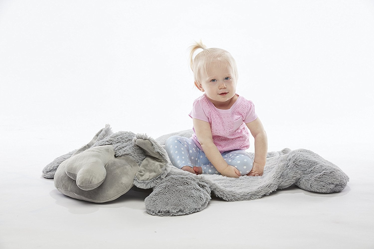 baby elephant nursery rug