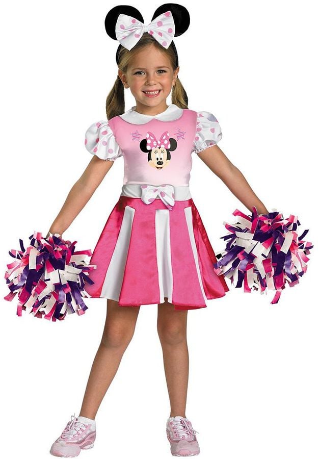 Disney Mickey Mouse Clubhouse Minnie Mouse Cheerleader Costume