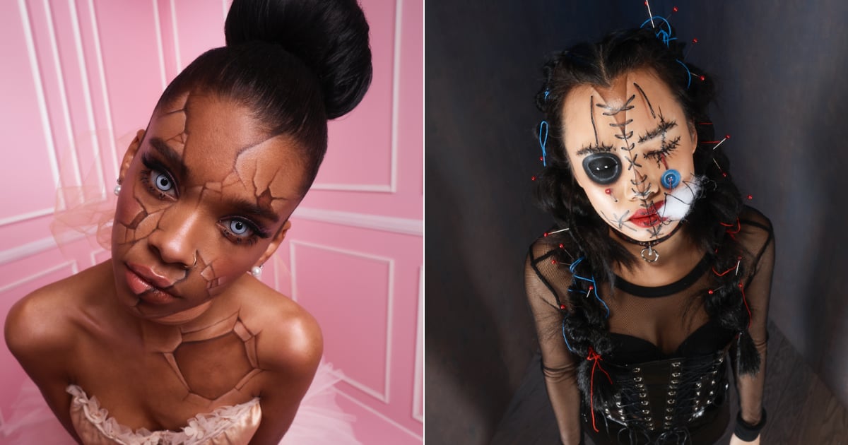 Halloween Makeup Tutorial: Scary Doll Face — TyAlexander
