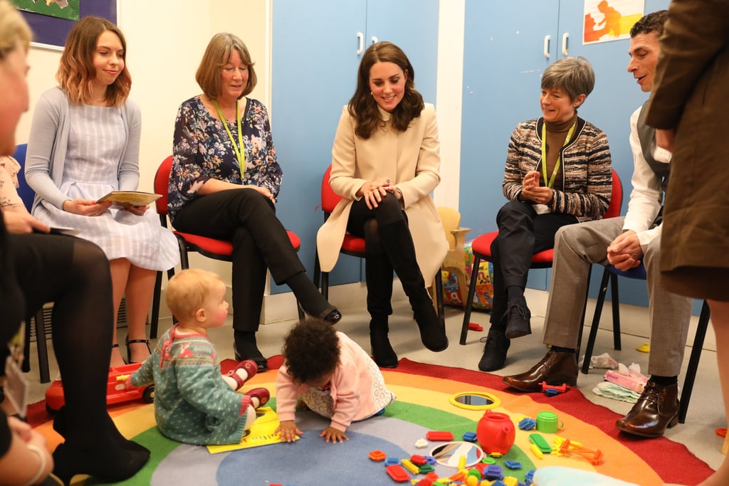 Kate Middleton at Hornsey Road Children's Centre