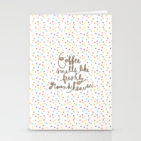 Coffee Stationary Cards ($12)