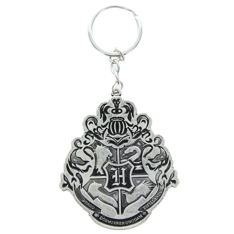Harry Potter Hogwarts Crest Diecast Keychain