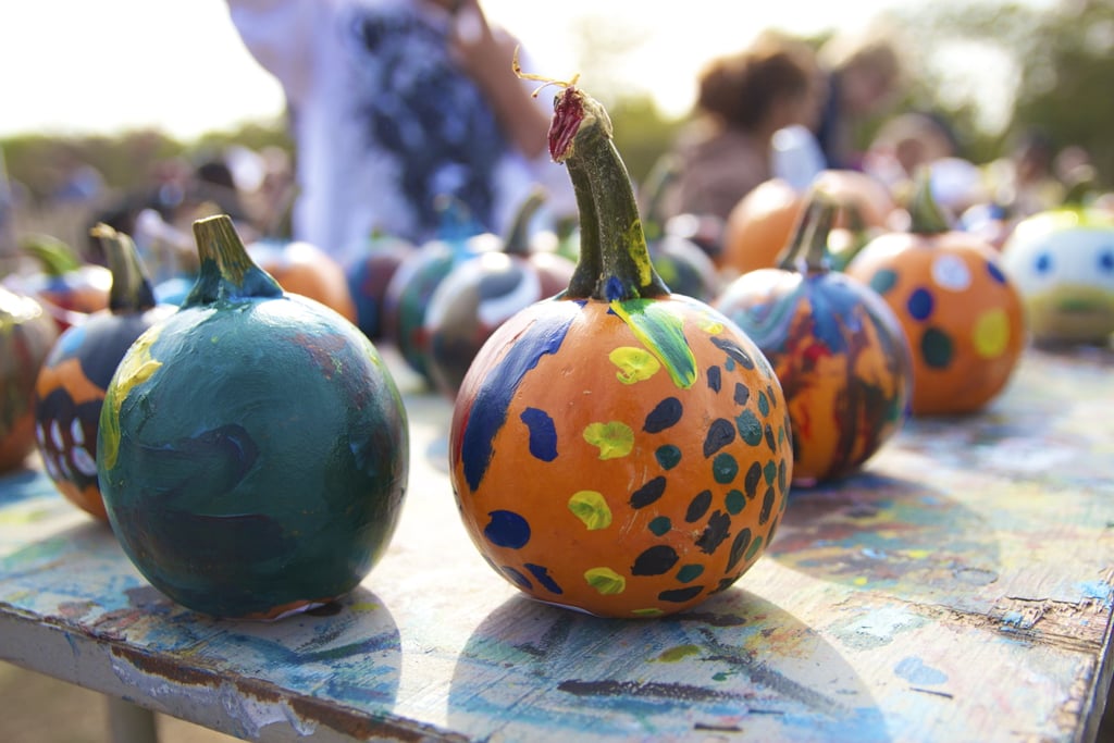 Paint pumpkins.