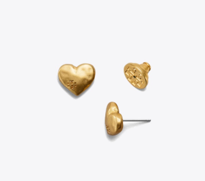 Tory Burch Heart Stud Earring | Best Heart Gifts for Her | POPSUGAR ...