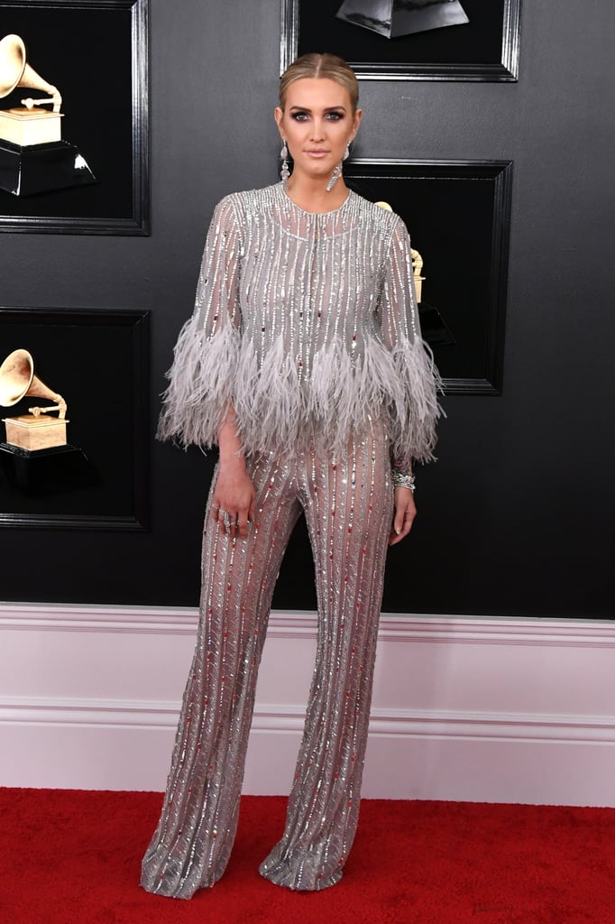 Ashlee Simpson Georges Chakra Jumpsuit 2019 Grammys