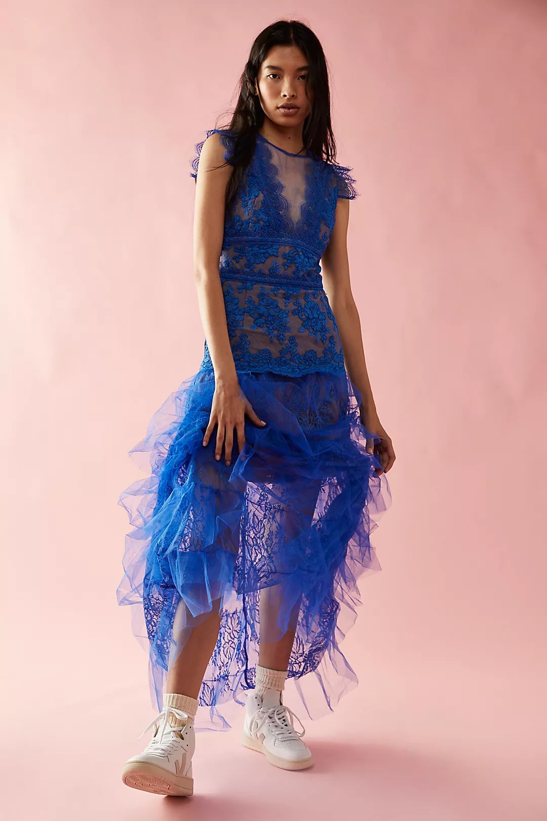 bronx and banco blue dress