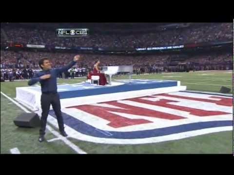 Alicia Keys Sings "Star Spangled Banner" at the 2013 Super Bowl