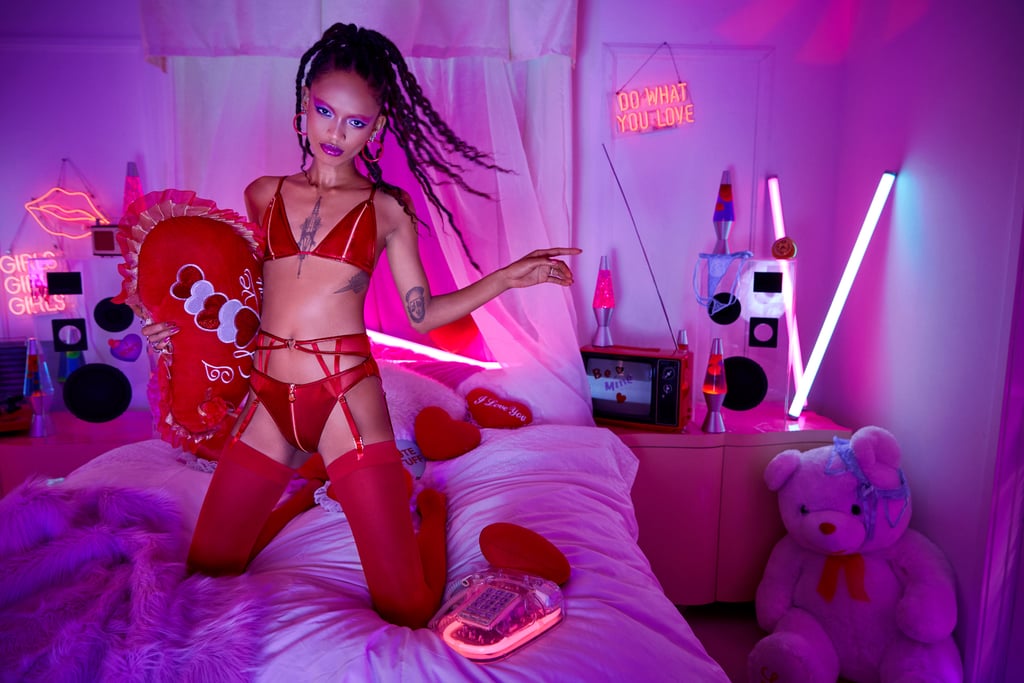 Every Piece Of Underwear In Rihanna's Savage X Fenty Valentine's Collection, British Vogue