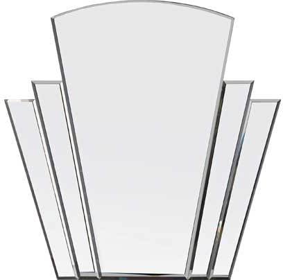 Argos Home Olivia Art Deco Wall Mirror