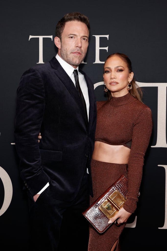 Jennifer Lopez Wears Hervé Léger to The Last Duel Premiere
