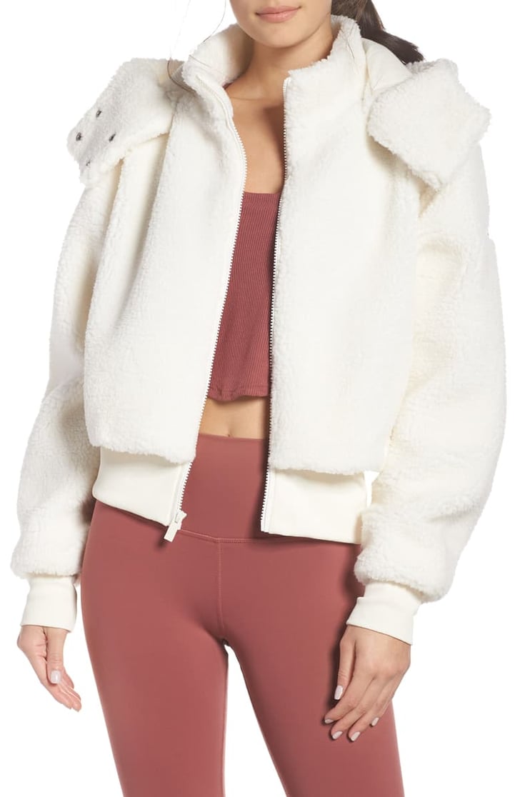 Alo Foxy Faux Fur Jacket, All Your Dream Workout Clothes Have Been  Discounted For the Nordstrom Anniversary Sale