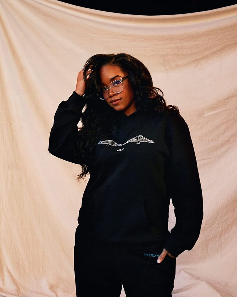 An Oversized Hoodie: H.E.R. x The Drop Merged Bridges Oversized Hoodie