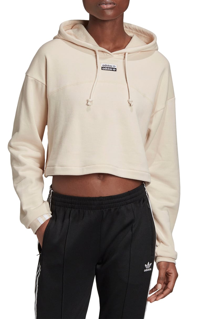 Adidas R.Y.V. Cropped French Terry Hoodie