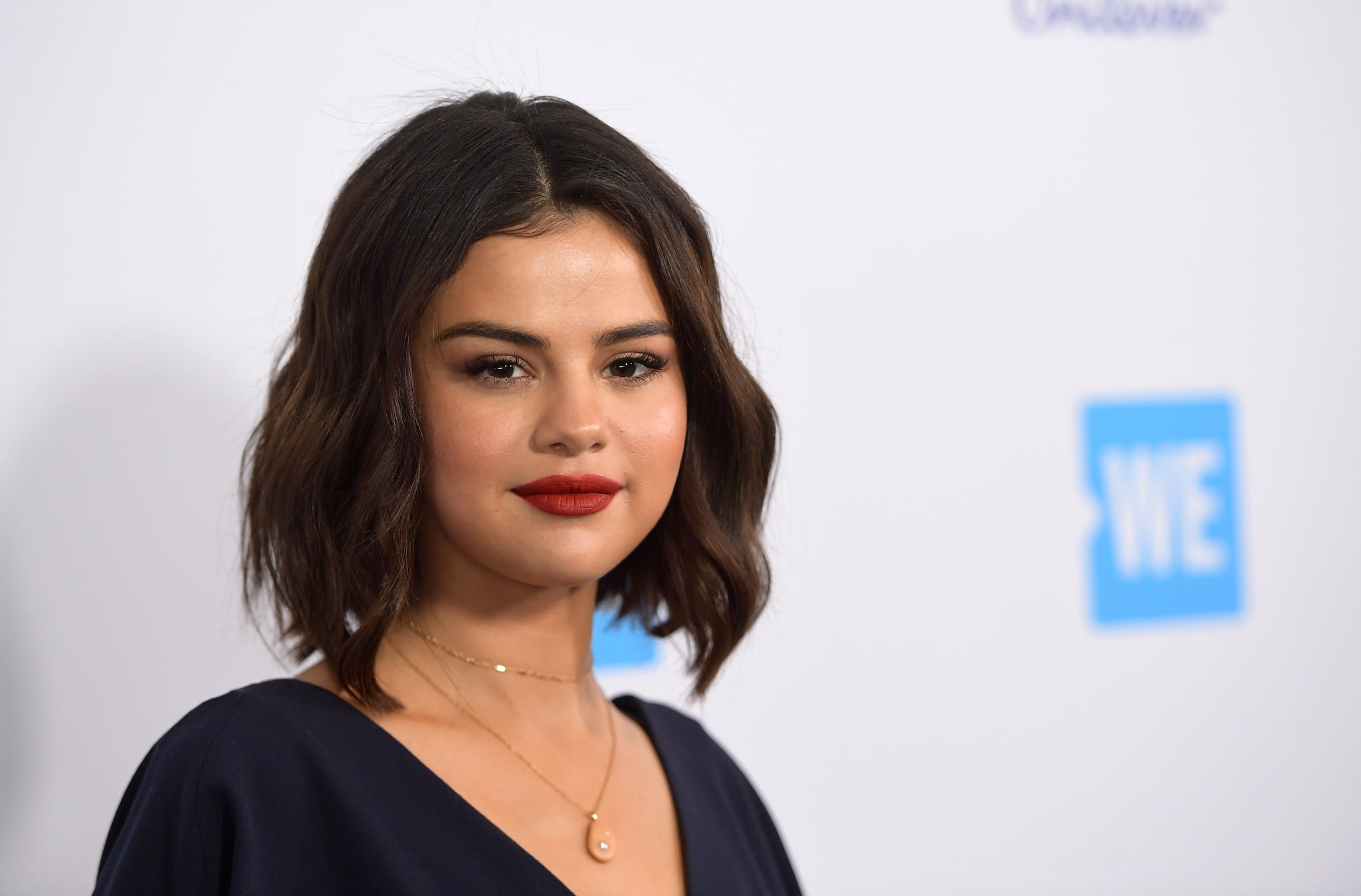 INGLEWOOD, CA - APRIL 19:  Selena Gomez attends WE Day California at The Forum on April 19, 2018 in Inglewood, California.  (Photo by Matt Winkelmeyer/Getty Images)