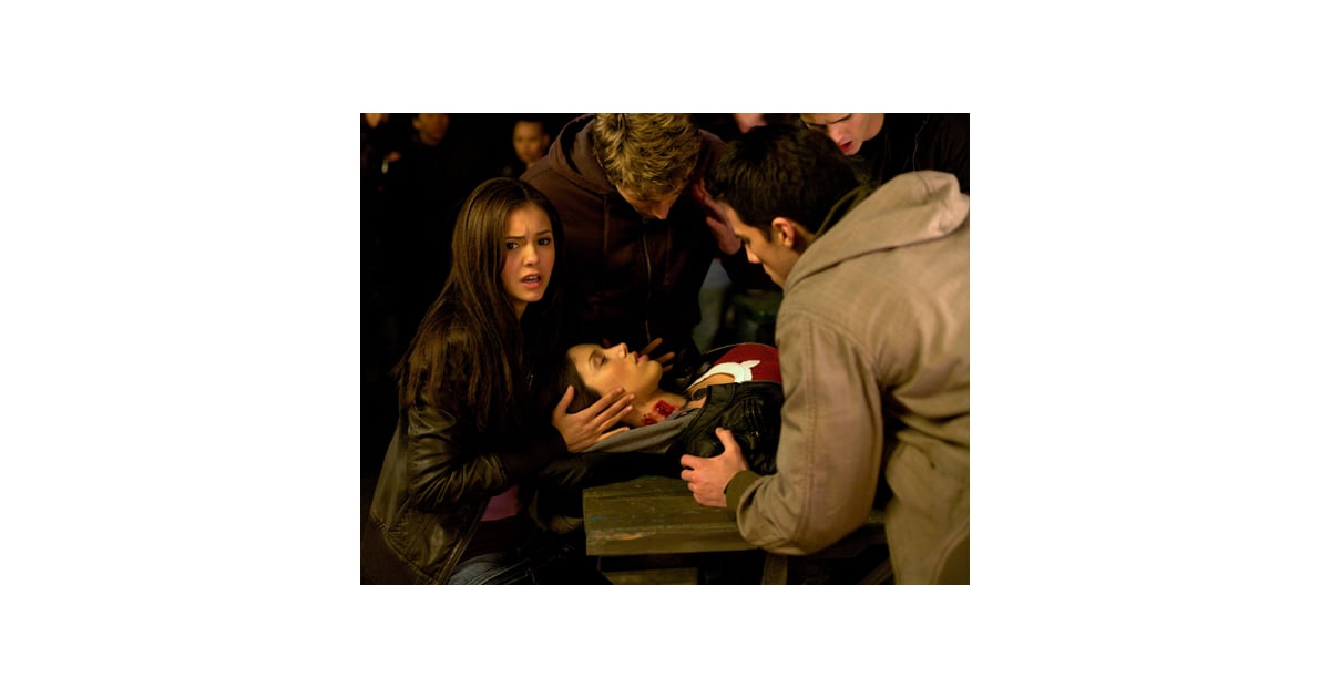 Vicki's attack is one of the first times Elena starts aware