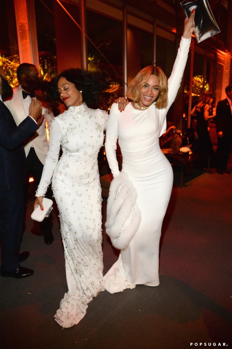 Solange Knowles and Beyoncé