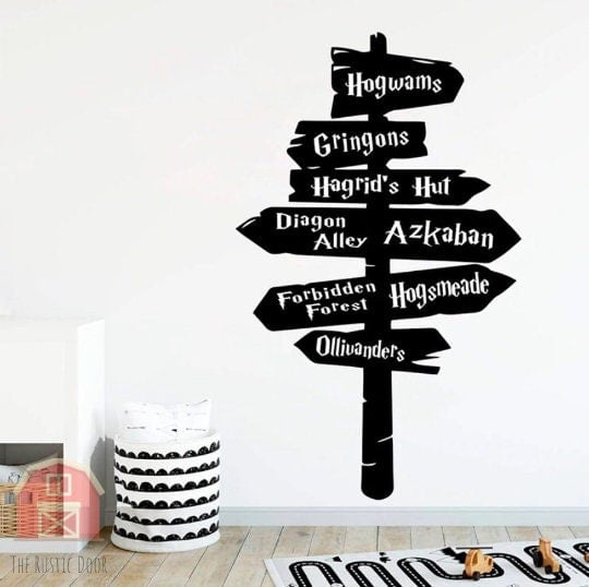 Harry Guideboard Wall Stickers