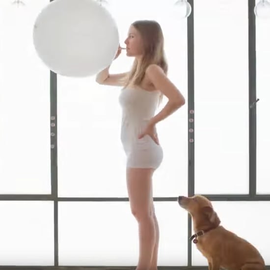 Pregnancy Balloon Time-Lapse Stop Motion Video