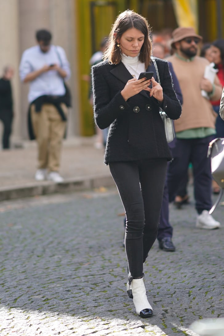 Black skinny jeans business casual hotsell