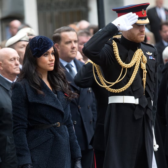 Prince Harry and Meghan Markle Field of Remembrance 2019