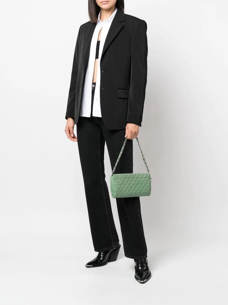 A Colorful Bag: Chanel Pre-Owned 2009-2010 CC Wild Stitch Shoulder Bag