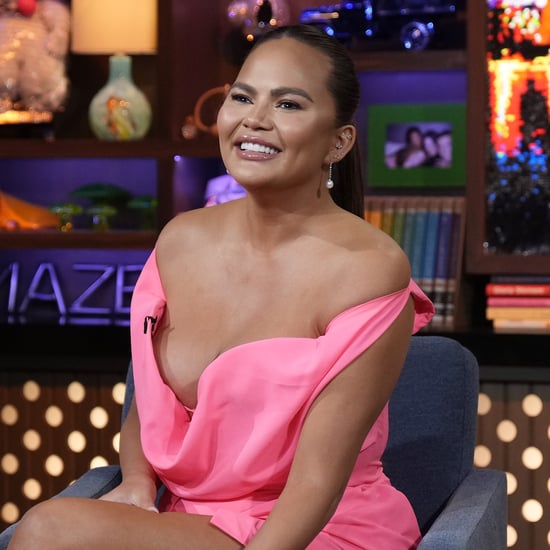 Chrissy Teigen Re-Creates Margot Robbie's Barbie Foot Scene