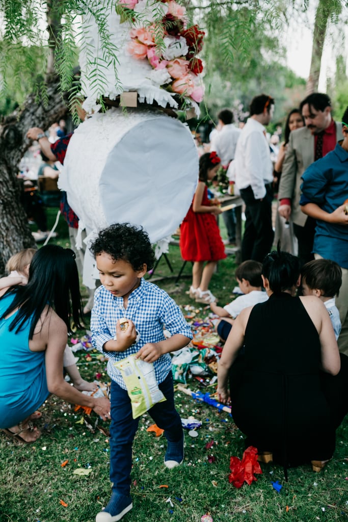 Piñata Wedding Cake Smash