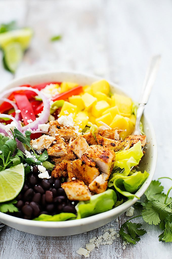 Mango Chipotle Chicken Salad