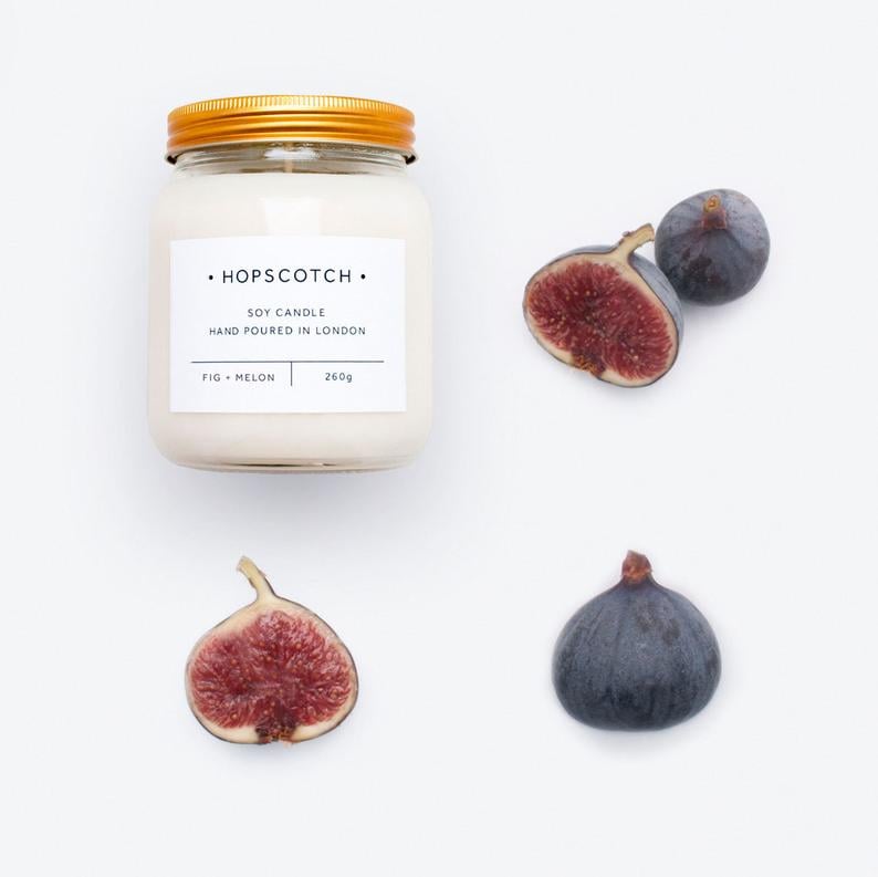 Hopscotch London Fig & Melon Scented Candle