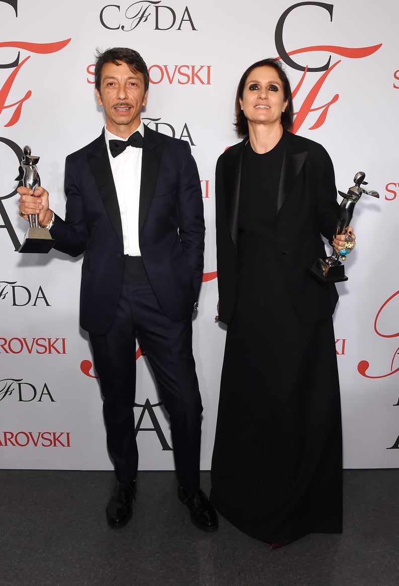 The International Award: Maria Grazia Chiuri and Pierpaolo Piccioli of Valentino
